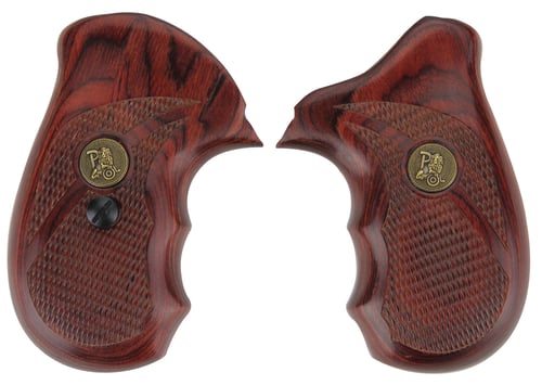 PACHMAYR LAMINATED WOOD GRIPS TAURUS 85 ROSEWOOD CHECKERED