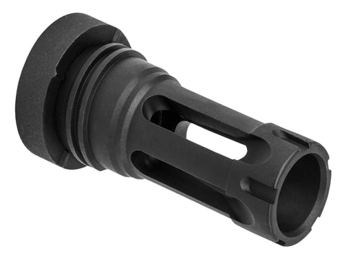 Yankee Hill 430228A QD Light Tactical Flash Hider made of Black Finish Steel with 1/2