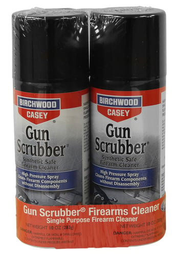 Birchwood Casey Gun Scrubber Combo Pack  <br>  Aersol 10 oz.