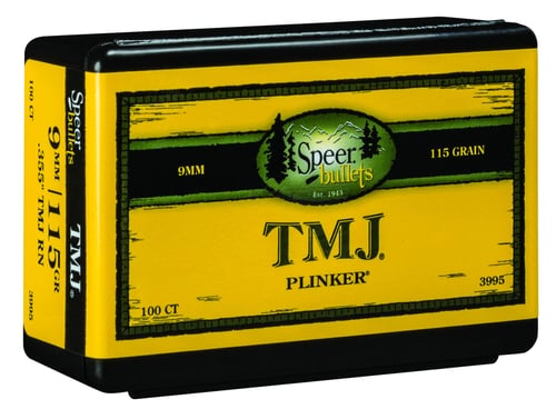 Speer 3995 TMJ  9mm .355 115 gr Total Metal Jacket 100 Per Box/ 5 Case