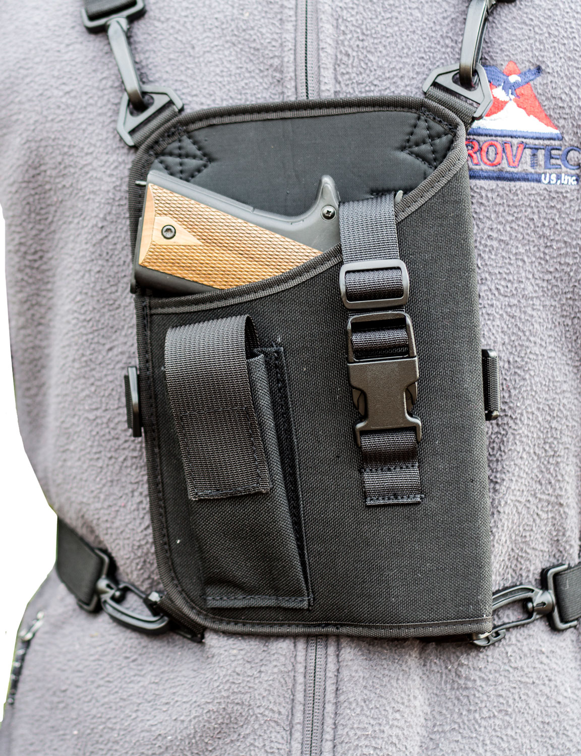 GROVTEC TRAIL PACK HOLSTER RH SEMI-AUTO 1000D NYLON