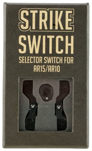 Strike ARSSSBK Strike Switch 60/90 Degree Black Aluminum AR-Platform Ambidextrous