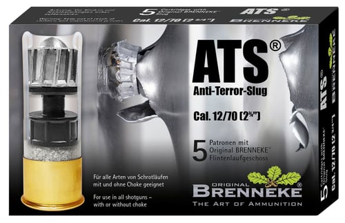 Brenneke SL122ATS ATS Home Defense 12 Gauge 2.75