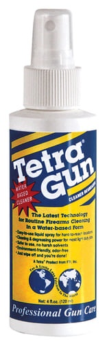 Tetra 360I Gun Cleaner Degreaser  Against Rust Removes Dirt/Grease/Oil 4 oz Spray Bottle