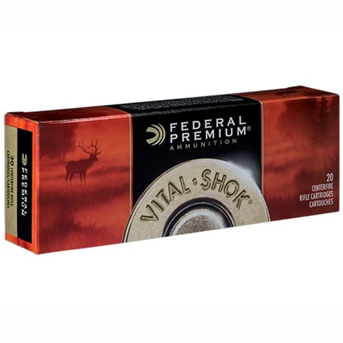 Federal P6C Premium  6mm Rem 100 gr 3100 fps Nosler Partition (NP) 20 Bx/10 Cs