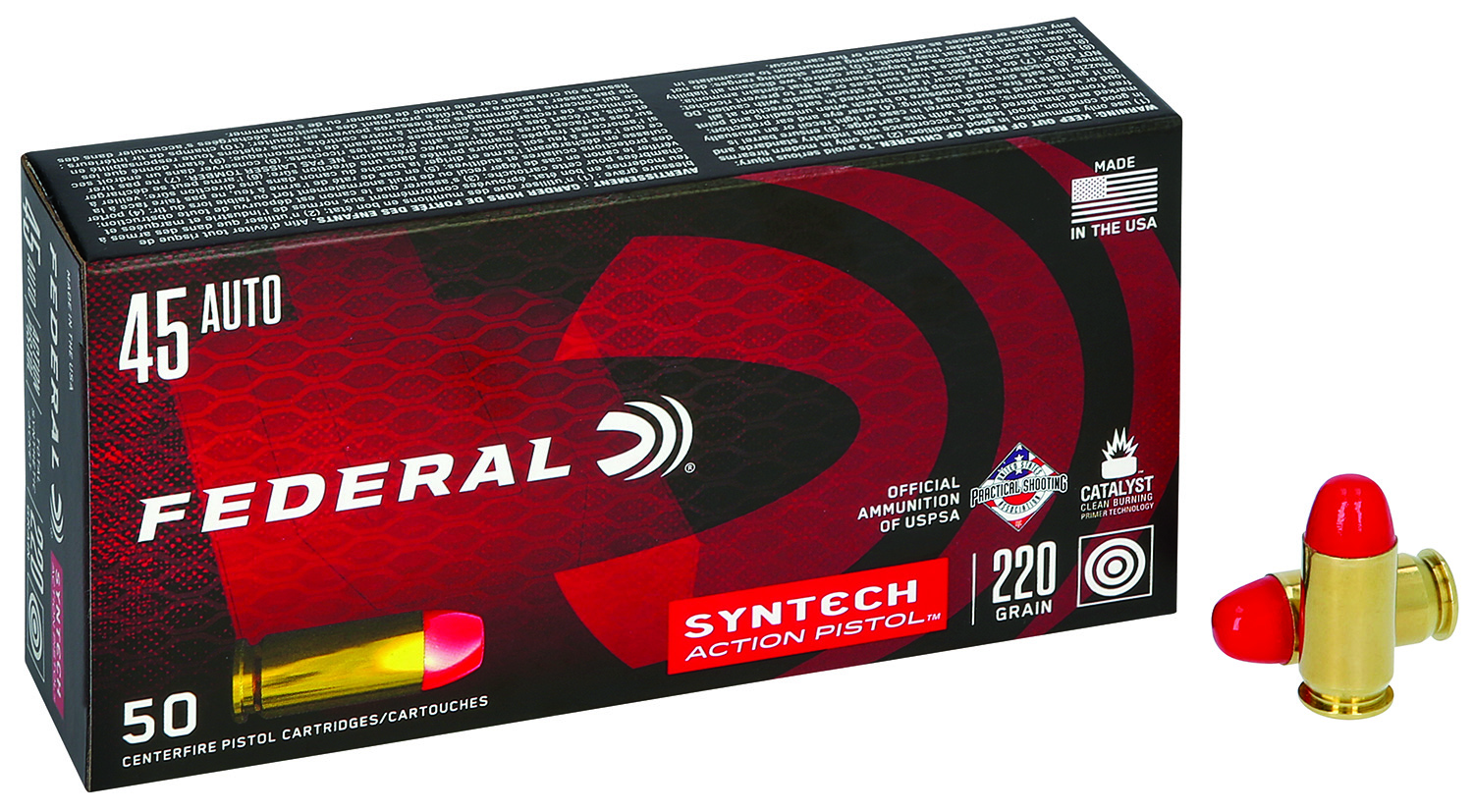 Federal Syntech Range Pistol Ammo