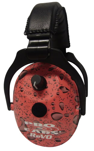 Pro Ears ER300PR ReVo Electronic Ear Muff E 25 dB Pink Rain