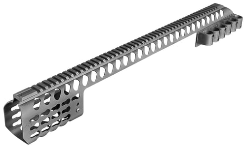 Aim Sports MTKSG500 MLok Rail Mossberg 500 6061-T6 Aluminum Black 24.2