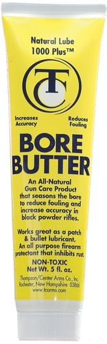 Thompson Center Natural Lube Bore Butter  <br>  Natural Scent 5 oz.