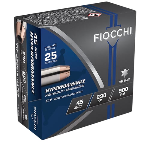 FIOCCHI 45ACP 230GR XTP 25/500