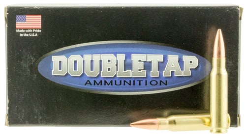 DoubleTap Ammunition 308W155HP DT Longrange 308 Winchester/7.62 NATO 155 GR Hollow Point Boat Tail 20 Bx/ 25 Cs