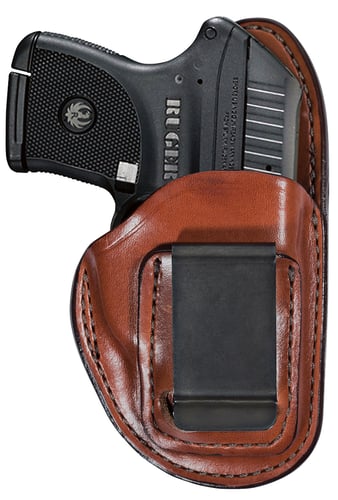 Bianchi 19228 100 Professional  IWB Leather Tan Belt Clip Fits Kel-Tec P-11/S&W Sigma/Kahr PM Right Hand