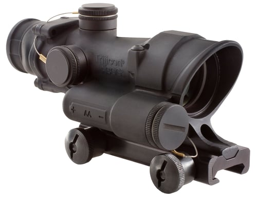 Trijicon 100394 ACOG  Matte Black 4x32mm LED Illuminated Red Horseshoe Dot 223/556 Reticle