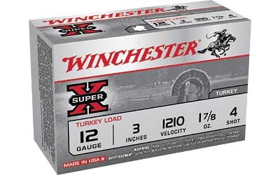 Winchester Ammo X123MT4 Super X Magnum Turkey 12 Gauge 3