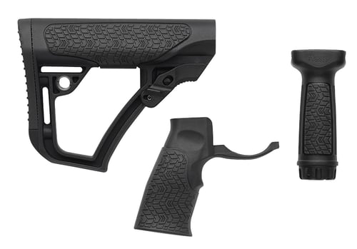 STOCK/GRIP/FOREGRIP COMBO BLK | 28-102-06145-006