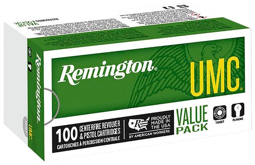 Remington L357M1B UMC Value Pack Pistol Ammo 357 MAG, SJHP, 125 Gr