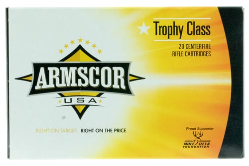 Armscor FAC270140GRA USA  270 Win 140 gr 2700 fps AccuBond 20 Bx/8 Cs