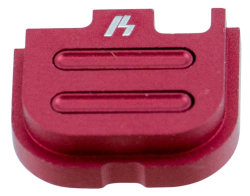 Strike SIGSPG42V2RE Glock 42 V2 Slide Cover Plate Aluminum Red