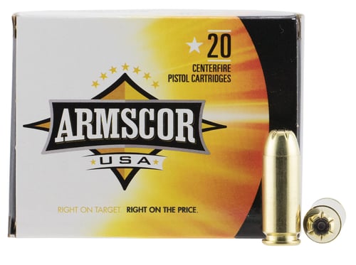 Armscor FAC103N USA  10mm Auto 180 gr Jacket Hollow Point 20 Per Box/ 25 Case