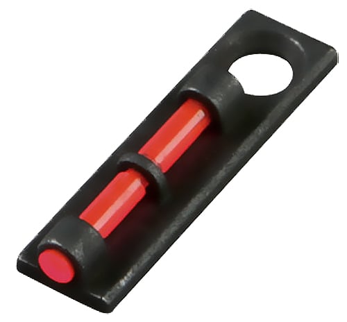 HiViz FL2005R Flame Bead Replacement Front Sight  Black | Red Fiber Optic Front Sight Universal Threads