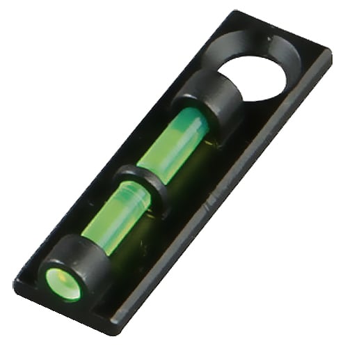 HiViz FL2005G Flame Bead Replacement Front Sight  Black | Green Fiber Optic Front Sight Universal Threads