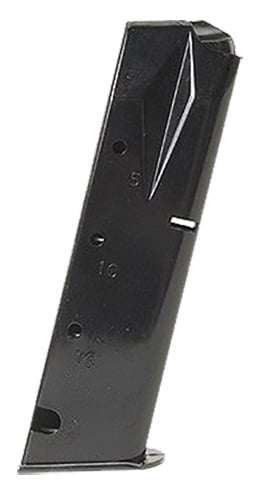 Mec-Gar MGPB9215P OEM  Black Phosphate Detachable 15rd 9mm Luger for Beretta 92FS, M9, 92G, 92X