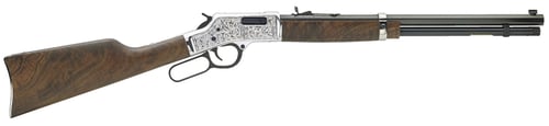 Henry H006CSD Big Boy Silver Deluxe 45 Colt (LC) Caliber with 10+1 Capacity, 20