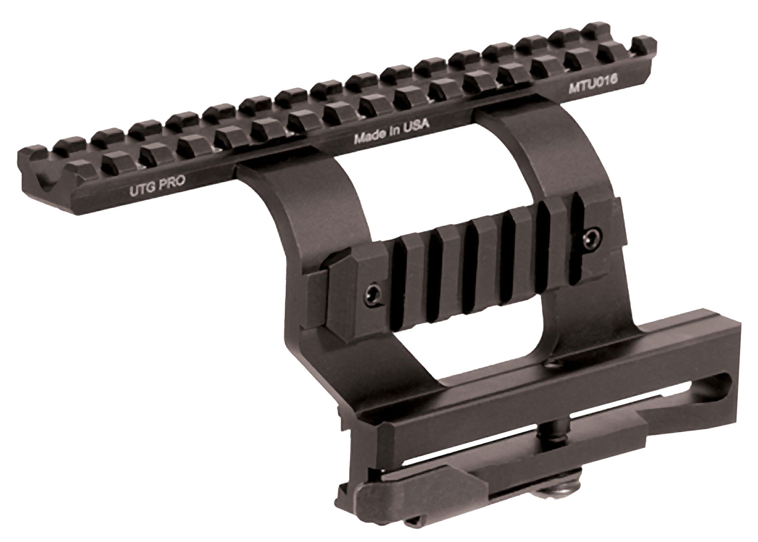 UTG Pro MTU016 Quick-Detachable AK Side Mount  Black