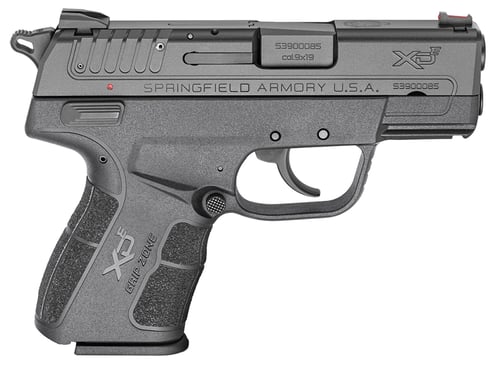 Springfield Armory XDE9339BE XD-E  9mm Luger 3.30