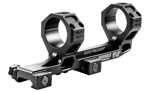 Geissele Automatics 05381B AR15 Super Precision Scope Mount/Ring Combo Black Anodized