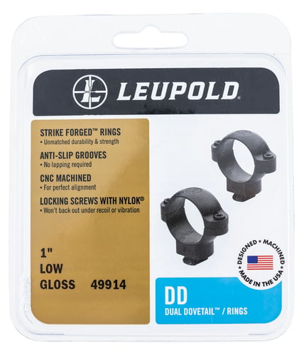 Leupold 52242 Dual Dovetail Scope Rings, 30mm Low Matte