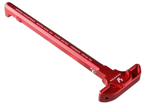 Strike ARSLCHRED Latchless Charging Handle AR-15 Red Anodized Aluminum