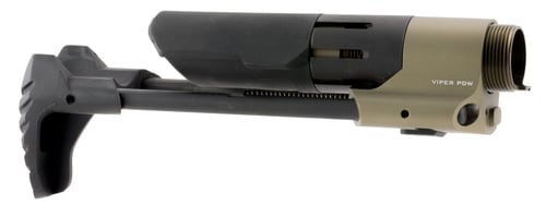 Strike VIPERPDWFD PDW Stock Viper Black Synthetic with Flat Dark Earth