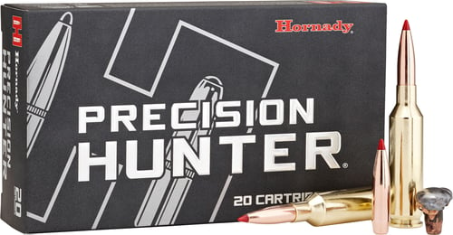 Hornady 81392 Precision Hunter  6mm Creedmoor 103 gr Extremely Low Drag eXpanding 20 Per Box/ 10 Case
