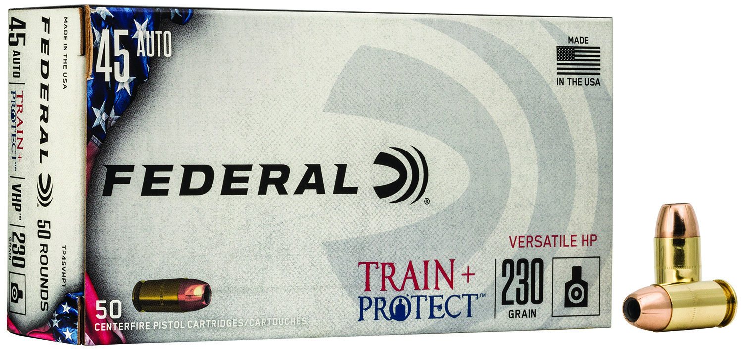 Federal Train + Protect Pistol Ammo