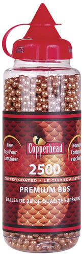 Crosman 0747 Copperhead  177 Copper-Coated Steel 2500 Per Bottle