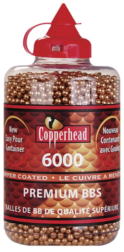 Crosman 0767 Copperhead  177 Copper-Coated Steel 6000 Per Bottle