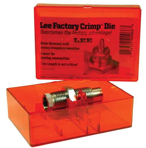 LEE PRECISION Factory Crimp Die For 270 WSM - Improved Bullet Crimping For Better Accuracy