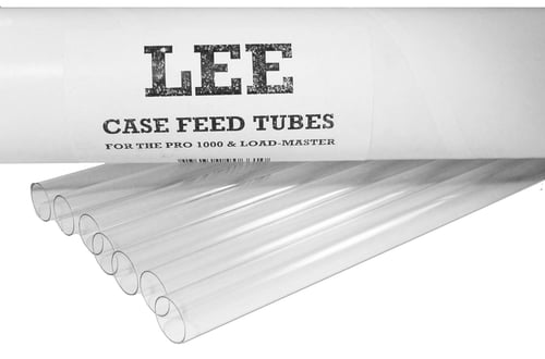 Lee Precision 90661 Case Feeder Tubes Clear Multi-Caliber Plastic 7 Per Pkg