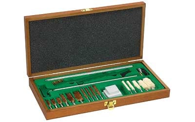 Remington Accessories 19054 Sportsman Cleaning Kit Multi-Caliber Multi-Gauge/27 Pieces/Wood Case