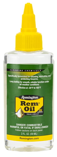 Remington Accessories 18366 Rem Oil  Cleans, Lubricates, Protects 2 oz Squeeze Bottle