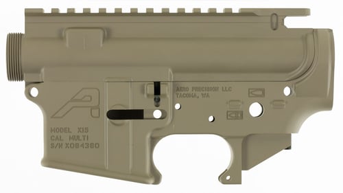 Aero Precision APCS100008S AR  AR-15 AR Platform Multi-Caliber Flat Dark Earth Cerakote