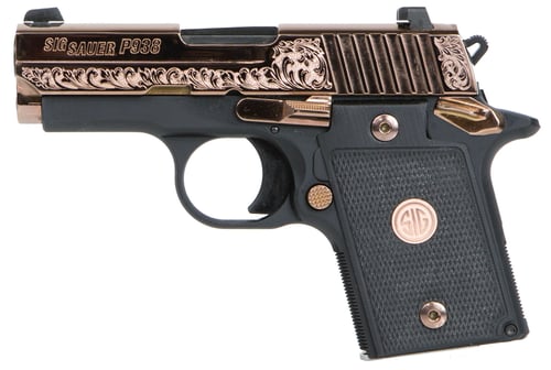 Sig Sauer 9389ERGAMBI P938 Rose Gold Single 9mm Luger 3
