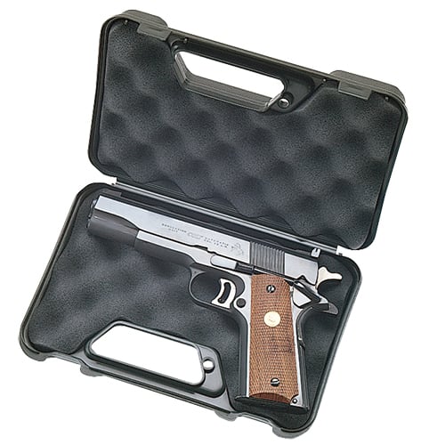 MTM Compact Handgun Case  <br>  up to 3 in. barrel Black