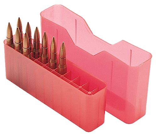 MTM RIFLE SLIP TOP 20RD CLEAR RED 26430-06