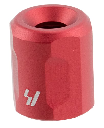 Strike SIBCTPRED AR Barrel Thread Protector .5x28 tpi 6061-T6 Aluminum Red