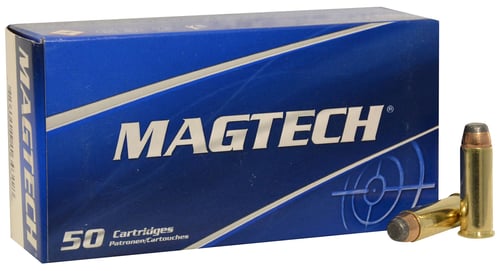Magtech 44A Range/Training  44 Rem Mag 240 gr Semi Jacketed Soft Point Flat 50 Per Box/ 20 Case