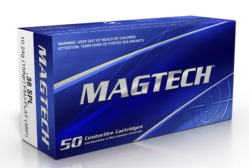 MAGTECH 38SPL 158GR FMJ FLAT 50/1000