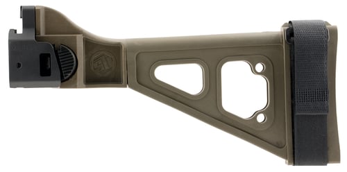 SB Tactical SBTEV02SB SBT-EVO Pistol Stabilizing Brace Side Folding CZ Scorpion Evo Flat Dark Earth