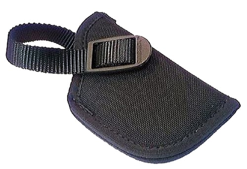 Uncle Mikes 81101 Sidekick Hip Holster OWB Size 10 Black Cordura Belt Loop Fits 22-25 Cal Small Autos Right Hand